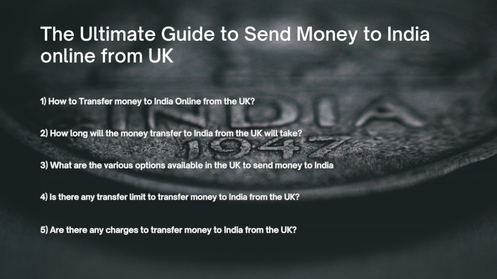 Transfer Money to India Online from UK - Guide